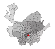Mapa De Antioquia donde se ubica Guarne