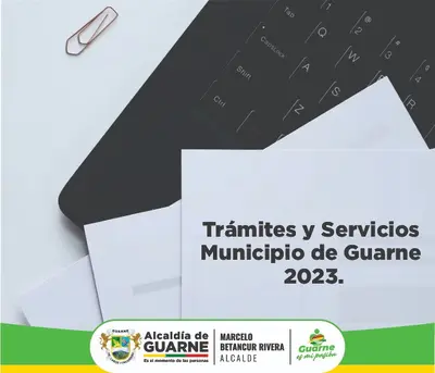 TRAMITES Y SERVICIOS MUNICIPIO DE GUARNE 2023